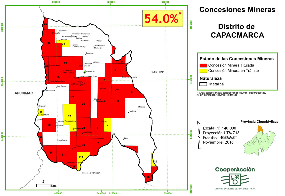 Mapas de Concesiones CooperAcción CooperAcción