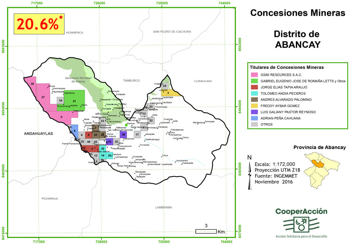 Mapas de Concesiones CooperAcción CooperAcción