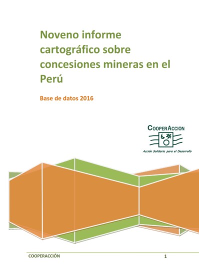 Informe de concesiones mineras mayo 2016 001