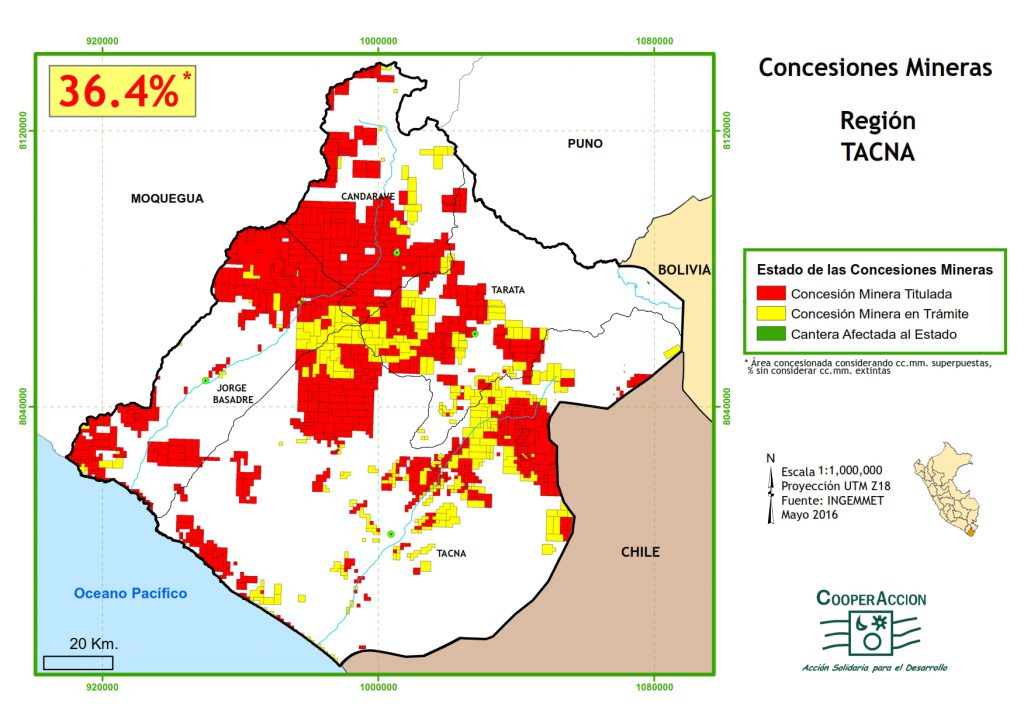 RegiÓn Tacna Mayo 2016 Cooperacción