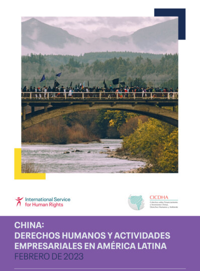 CHINA: DERECHOS HUMANOS Y ACTIVIDADES EMPRESARIALES EN AMÉRICA LATINA