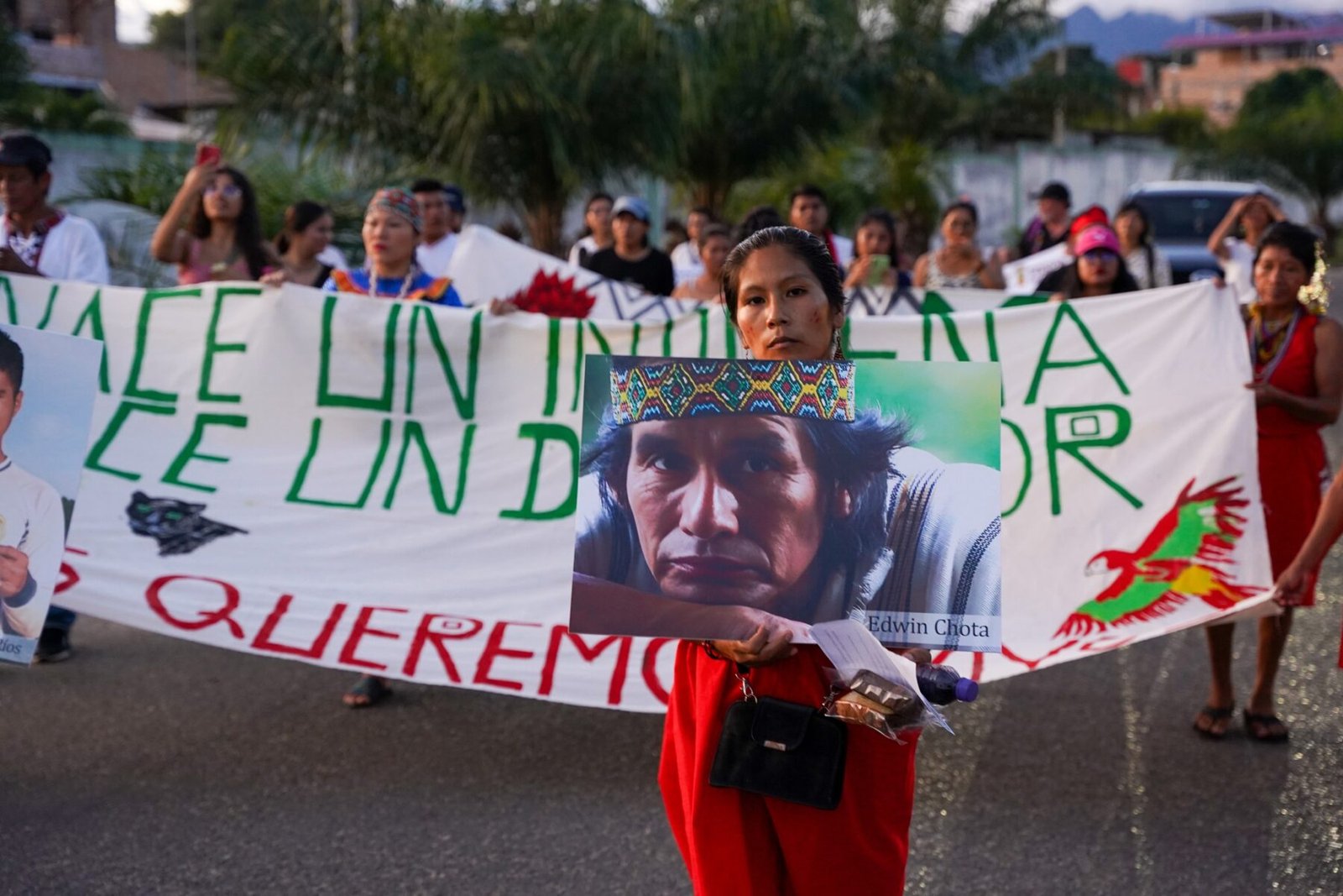 Tarapoto: Líderes y lideresas indígenas se movilizaron en defensa de la Amazonía en el marco del Pre FOSPA Perú