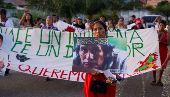 Tarapoto: Líderes y lideresas indígenas se movilizaron en defensa de la Amazonía en el marco del Pre FOSPA Perú