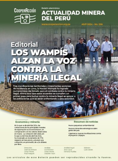 Boletin Actualidad Minera del Peru CooperAccion abril 2024