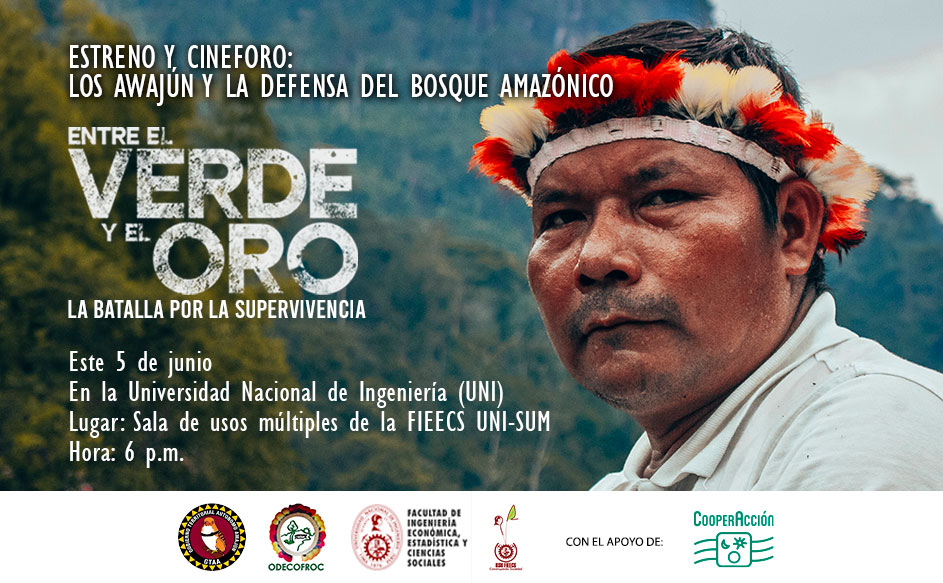 Videoforo sobre los awajún y la defensa del bosque se realizará en conmemoración del Baguazo