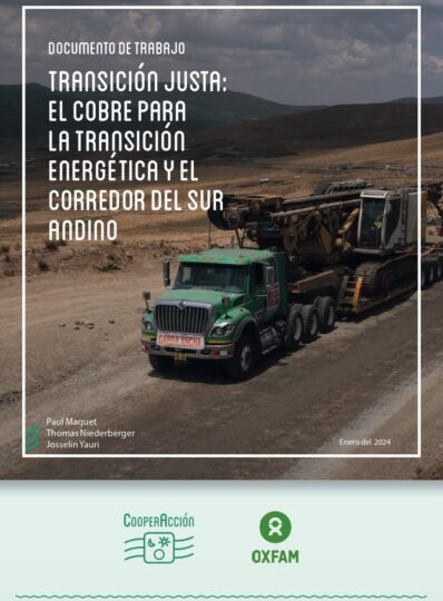 Transición justa: El cobre para la transición energética y el corredor del sur andino