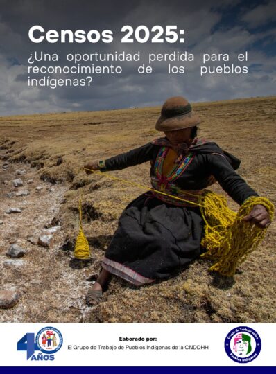 📢 Censo 2025: ¿Una oportunidad perdida para el reconocimiento de los pueblos indígenas?